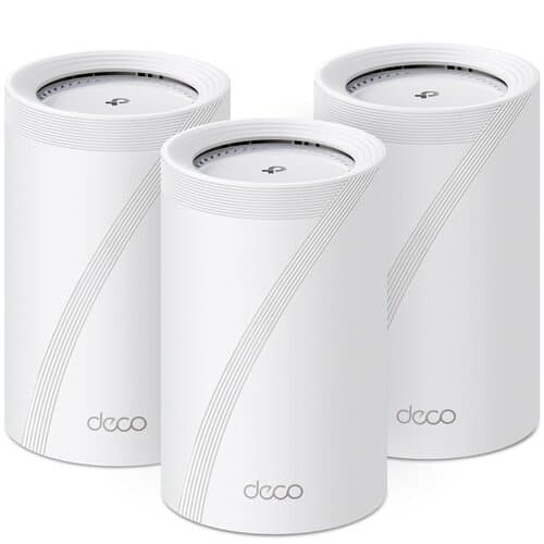 TP-Link Deco BE67 BE14000 Wireless Tri-Band Multi-Gig 3-Piece Whole Home Mesh System
