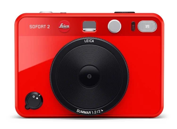 Leica SOFORT 2 Hybrid Instant Camera, Red