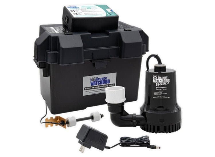 Basement Watchdog Special CONNECT Backup Battery Operated Sump Pump