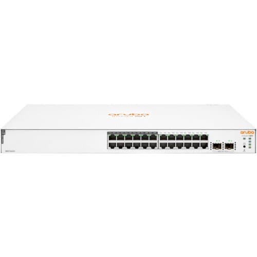 HPE Networking Instant On 1830 JL813A 24-Port Gigabit PoE+ Compliant Managed Network Switch with SFP