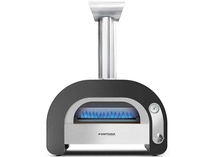 Fontana Forni Maestro 60 Hybrid Gas Pizza Oven 30-Inch Gray