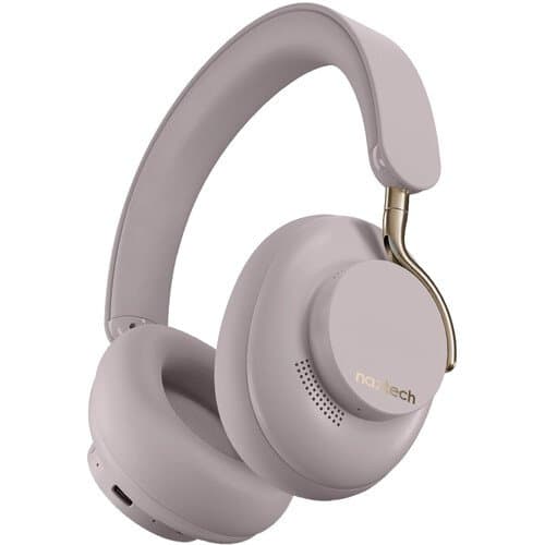 Naztech Aura 360 Wireless Noise-Canceling Headphones (Moondust)