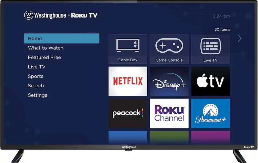 43" 4K UHD Smart Roku TV with HDR