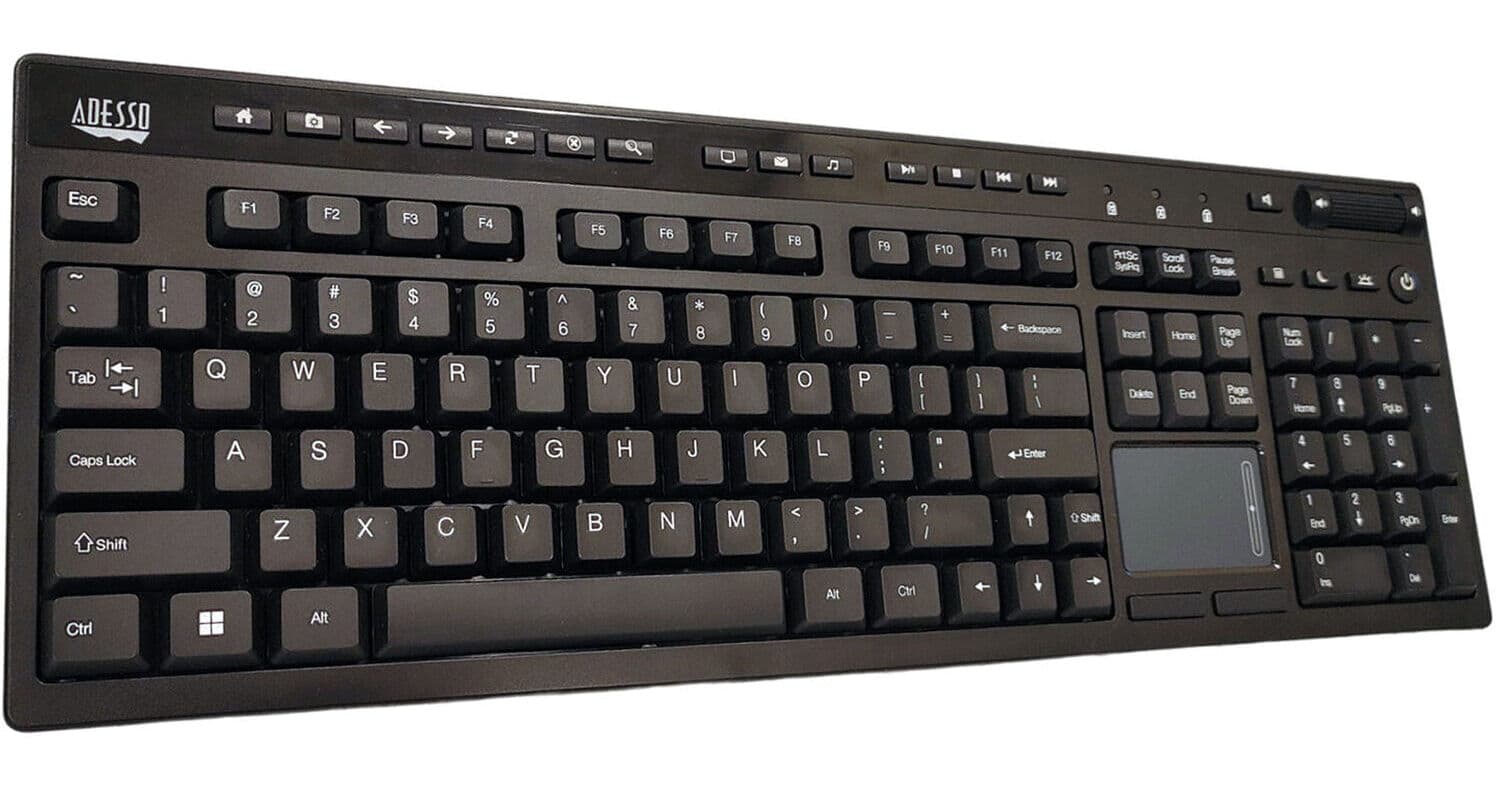 Adesso Multi-Channel Touchpad Keyboard