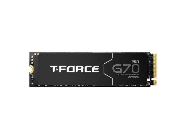 Team Group T-FORCE G70 PRO Graphene M.2 2280 2TB PCIe 4.0 x4 with NVMe 1.4 TLC Internal Solid State Drive (SSD) TM8FFH002T0C129
