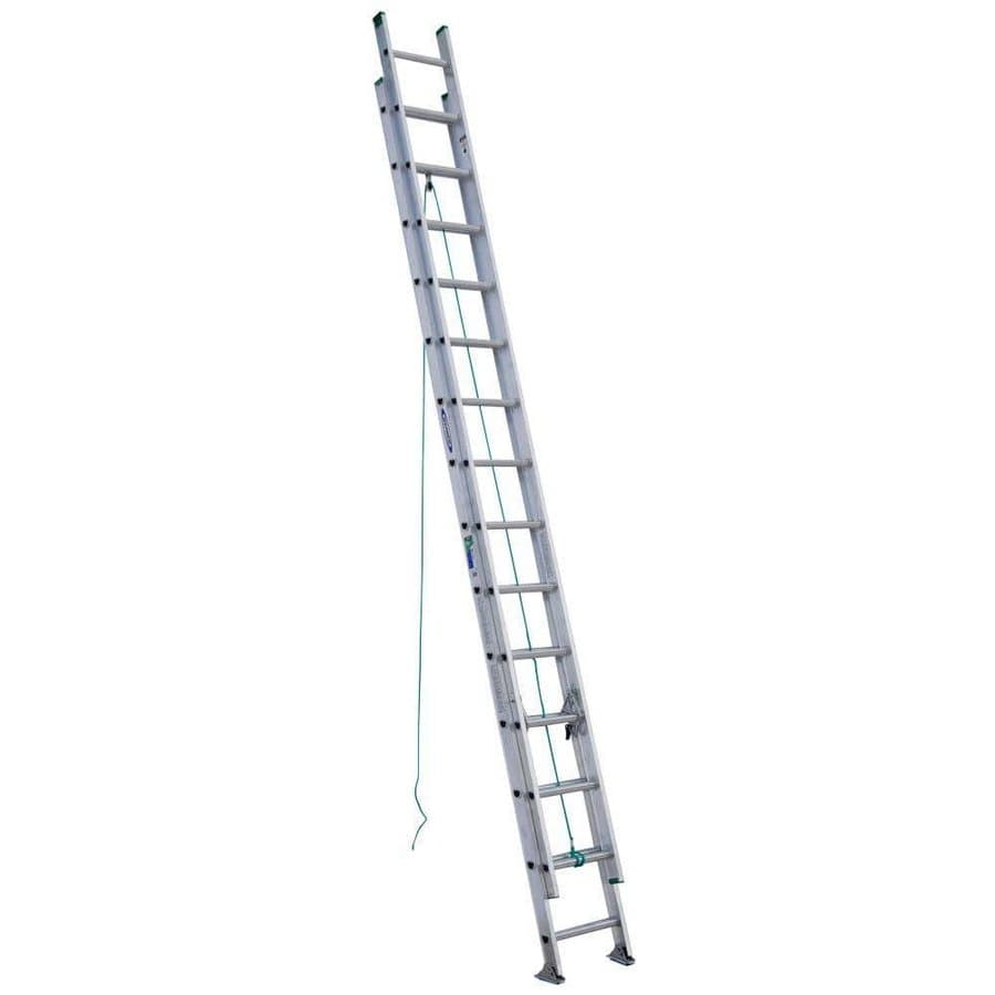 Werner 28 ft. 2-Section Aluminum Extension Ladder