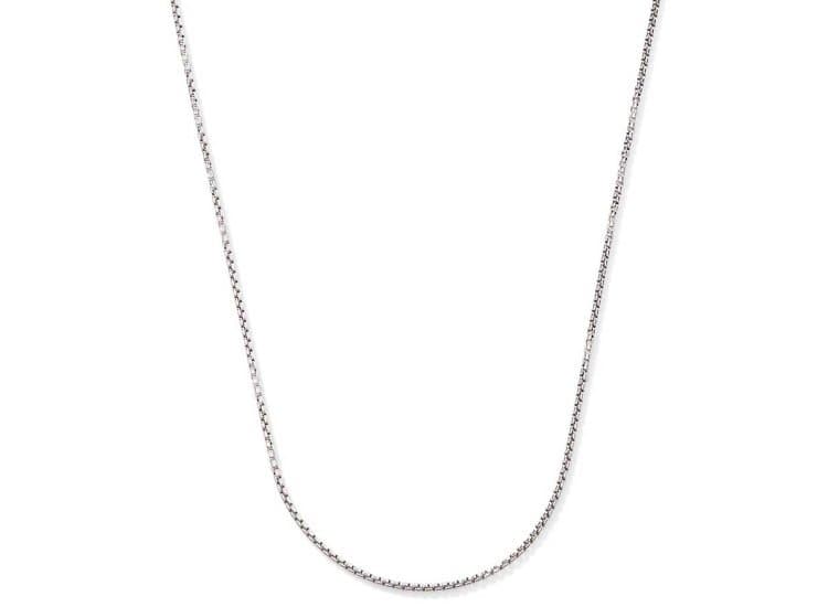 John Hardy Box Chain Necklace, 2mm, Sterling Silver