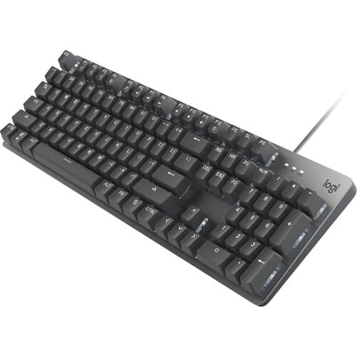 Logitech K845 Backlit Mechanical Keyboard (Logitech Blue Switches)
