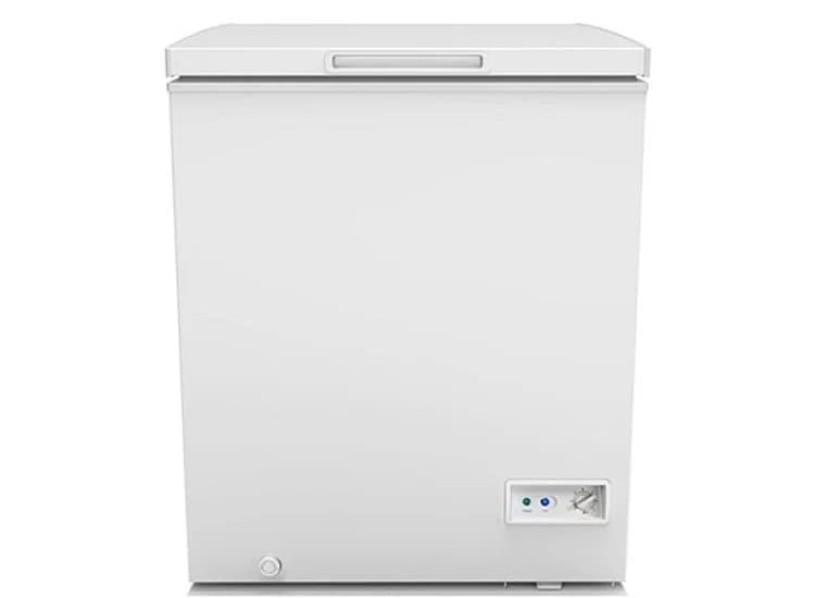 Avanti 5 Cu. Ft. White Garage Ready Chest Freezer