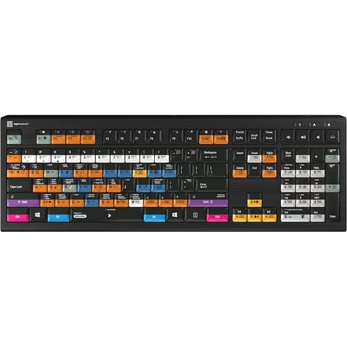 Logickeyboard ASTRA 2 Backlit Keyboard for Blender 3D (Windows, US English)