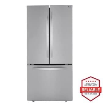 LG French Door Refrigerators 25 Print Proof Stainless Steel
