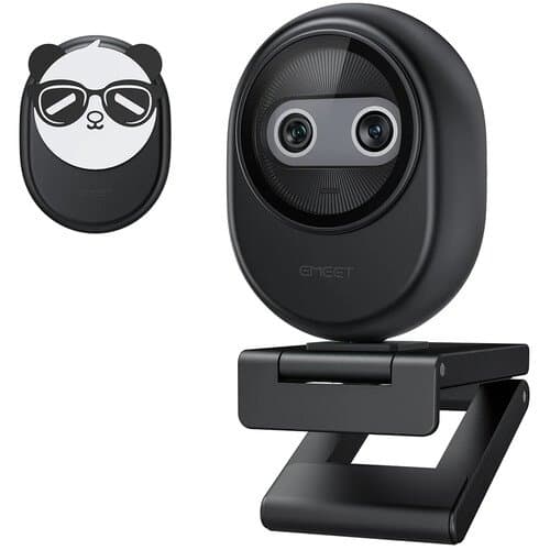 EMEET Piko Dual-Lens 4K Webcam (Black)