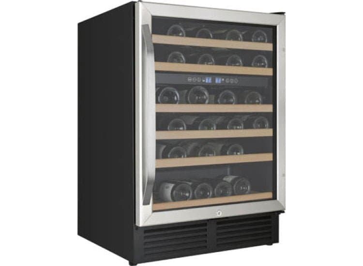 Avanti Wine Chiller Built-In Dual Zone 24" with Stainless Frame
