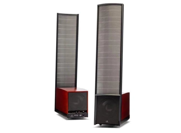 MartinLogan Expression ESL 13A Dark Cherry Floorstanding Speakers (Pair) - EXP13DCD