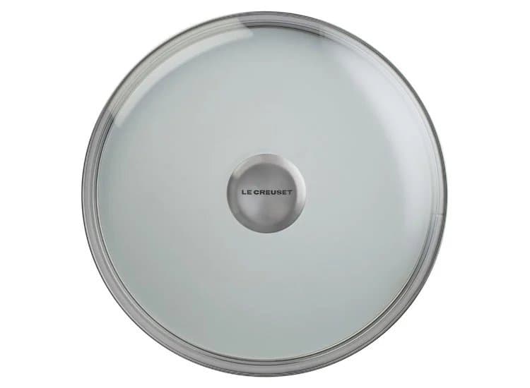 Le Creuset 10" Glass Lid With Stainless Steel Knob