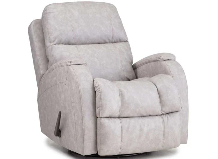 HomeStretch Zena Manual Recliner, Pebble Leather