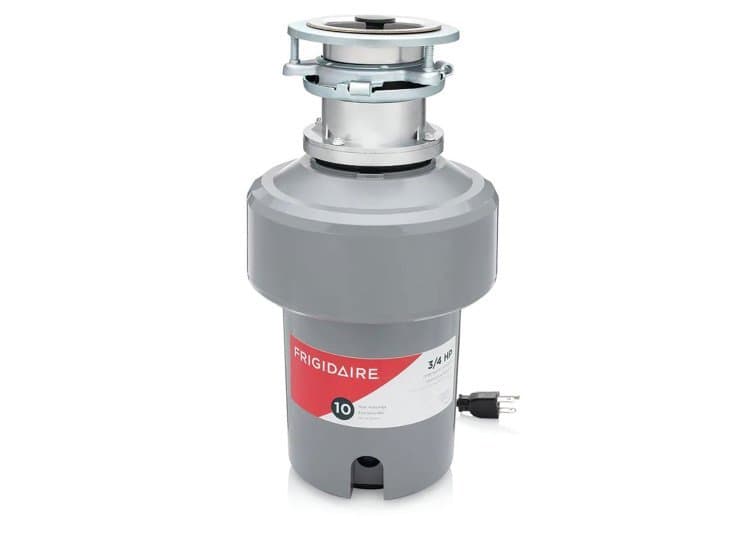 Frigidaire Gray 3/4 HP Batch Feed Corded Disposer