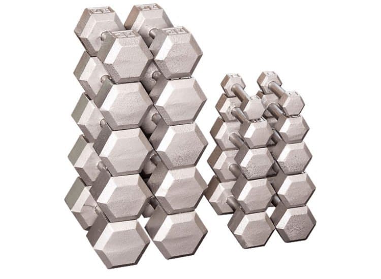 Body-Solid 5-50 Lb. Hex Dumbbell Set