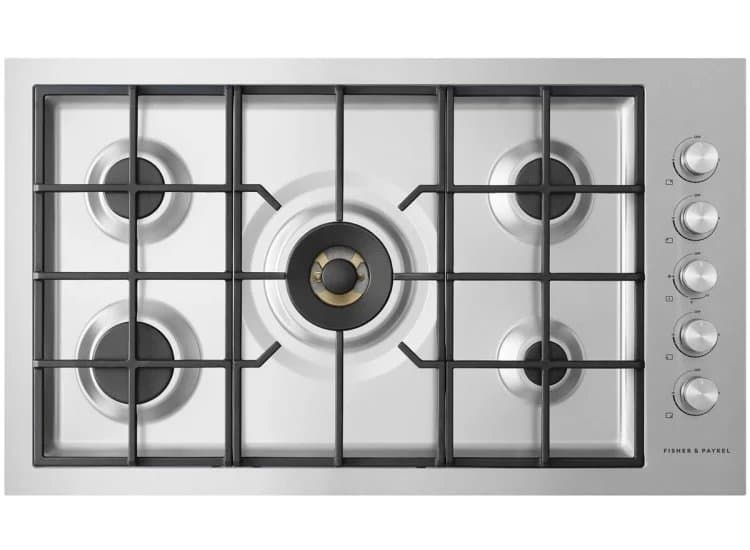 Fisher & Paykel 36" Gas Cooktop Stainless Steel