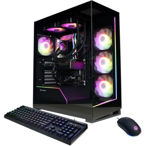 CyberPowerPC Gamer Supreme Liquid Cool Desktop Computer (Black) (32 GB, 1 TB, Intel Core i7-14700KF (14th Gen))