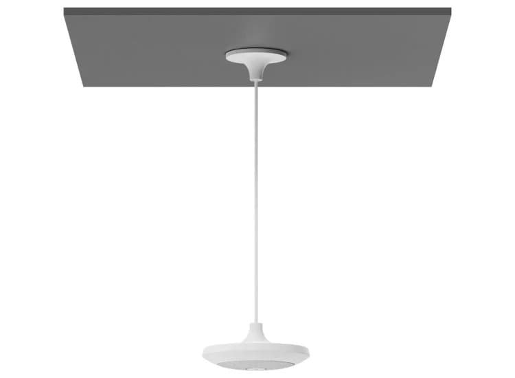 Logitech Mount Ceiling Pendant for Rally Mic Pod Microphones, White