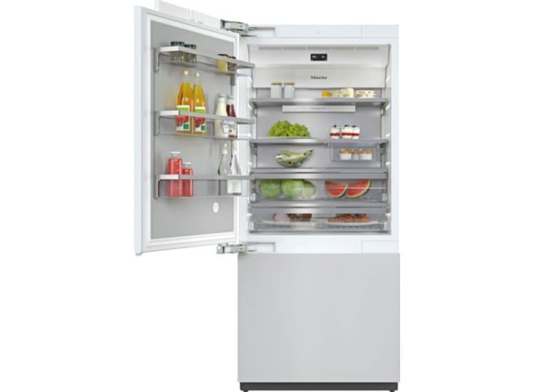 Miele Bottom Freezer Refrigerators Custom Panel