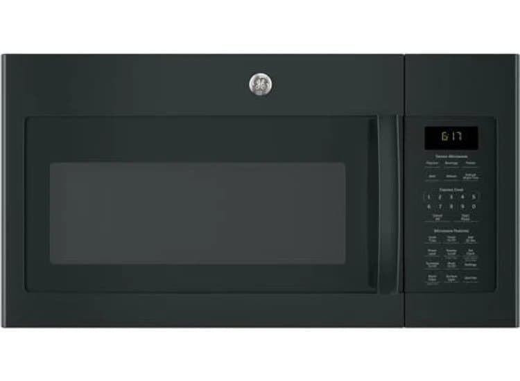 GE 1.7 Cu. Ft. Black Over-The-Range Sensor Microwave Oven