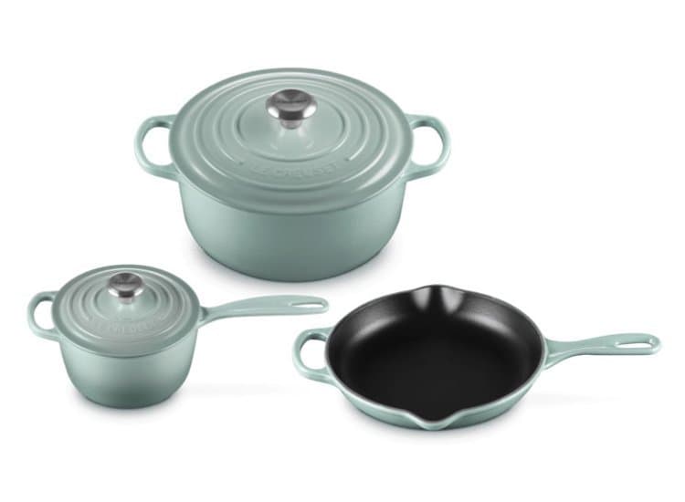 Le Creuset Signature 5-Piece Enameled Cast Iron Cookware Set