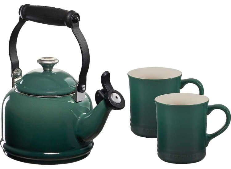 Le Creuset Demi Kettle & Mugs Set, Artichaut