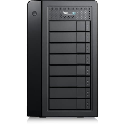 Promise Technology Pegasus32 R8 128TB 8-Bay Thunderbolt 3 RAID Array (8 x 16TB)