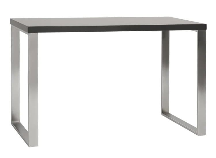 Euro Style Dillon High Gloss Gray 48" Desk
