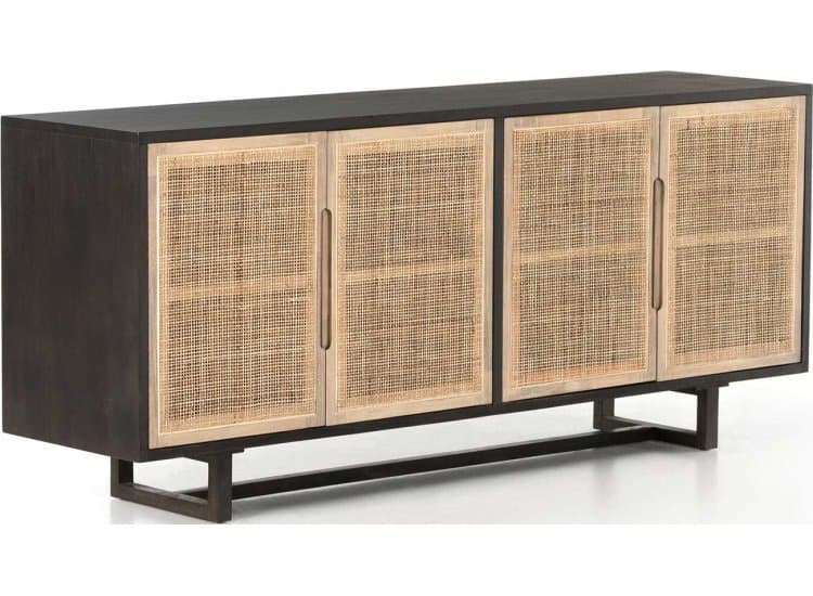 Four Hands Clarita Sideboard, Black Mango