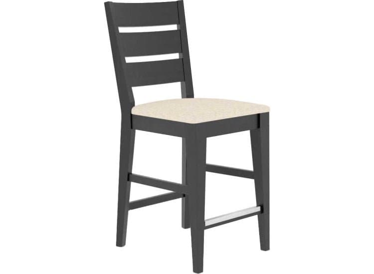 Canadel Gourmet Dining Stool 9023 in Ebony Washed | 6K Sunbrella