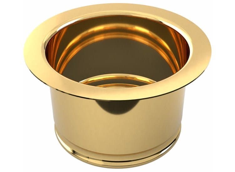 Aspect Extended Drain Disposal Flange, Unlacquered Polished Brass