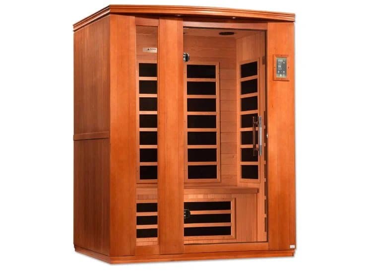 EZLIFE 3-Person Ultra Low EMF (Under 3MG) FAR Infrared Sauna