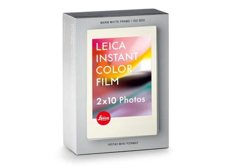 Leica SOFORT Color Duo Instant Film Pack, Warm White