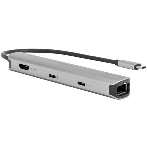 Rocstor Slim USB-C 6-in-1 4K Multiport Adapter