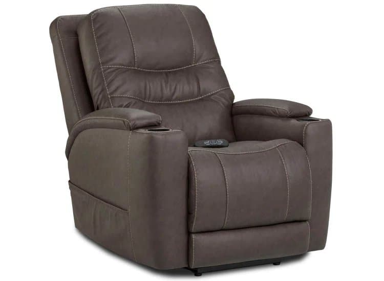 HomeStretch Turbo Custom Comfort Recliner, Espresso Fabric