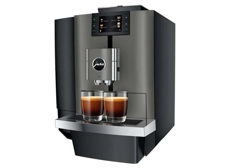 Jura X10 Automatic Coffee Machine, Dark Inox