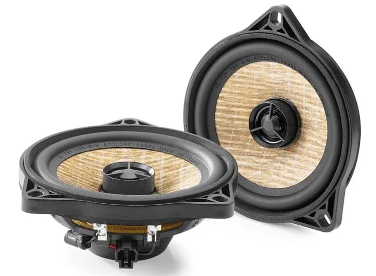 Focal 4" 2-Way Coaxial Kit For Tesla Model 3 and Model Y (Pair)