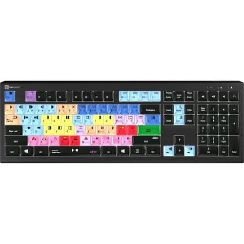 Logickeyboard ASTRA 2 Backlit Keyboard for Avid NewsCutter (Windows, US English)