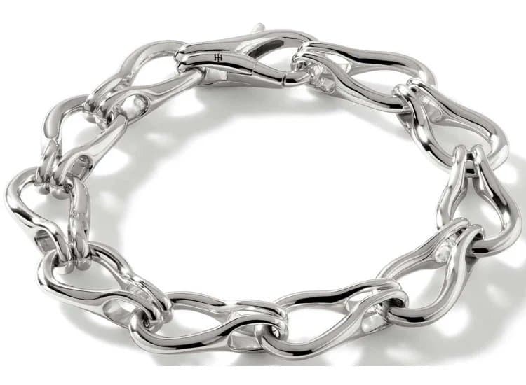 John Hardy Surf Bracelet, 12mm-Size M-L-in Sterling Silver