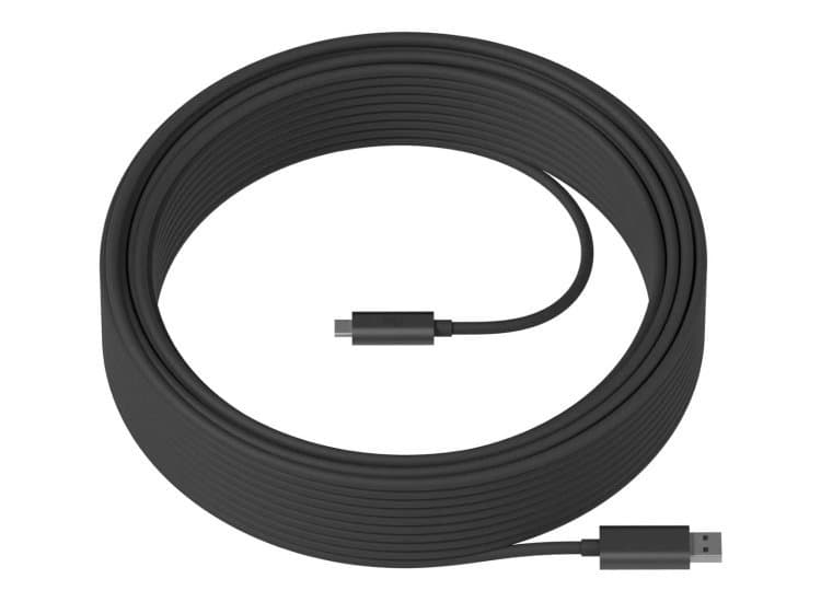 Logitech Strong USB Type A to USB Type C Cable 32.8 Ft.
