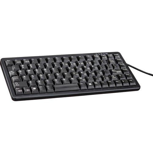 CHERRY G84-4100LCMUS-2 Compact Industrial Keyboard (Black, 86-Key, US Layout)