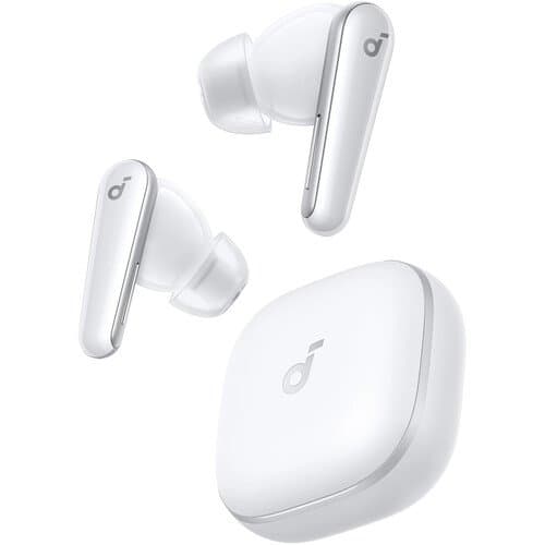 Soundcore by Anker Liberty 5 True Wireless Noise-Canceling Earbuds with Dolby Audio (White)