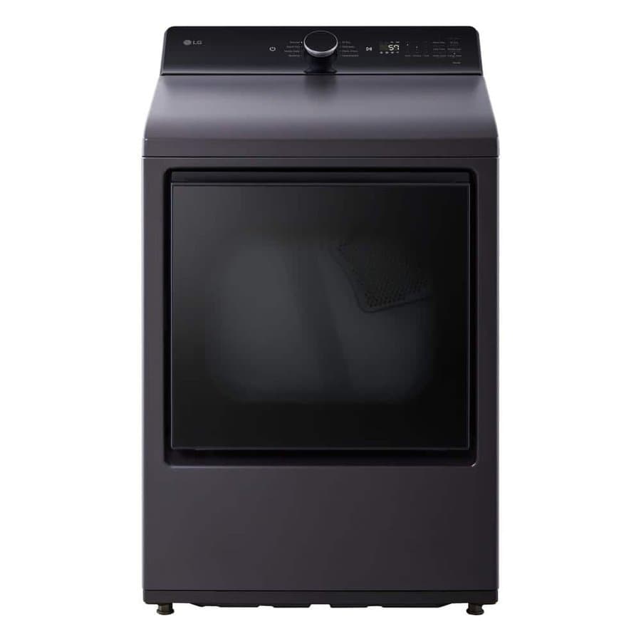 LG 7.3 Cu. Ft. Gas Dryer Matte Black