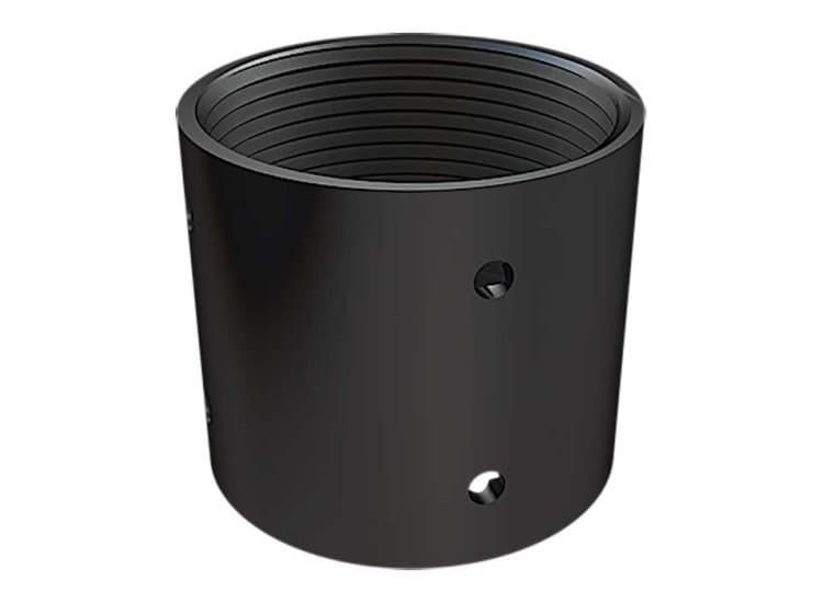 Crimson Pipe Connector For Length Extension Columns, Black-EC1