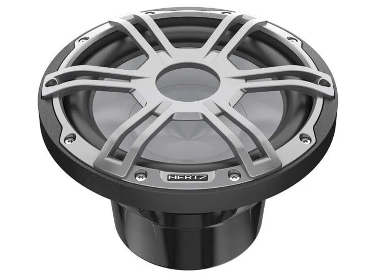 Hertz HMS 10 S4-LD-G.1 10-Inch Marine Sport RGB LED Subwoofer, Black
