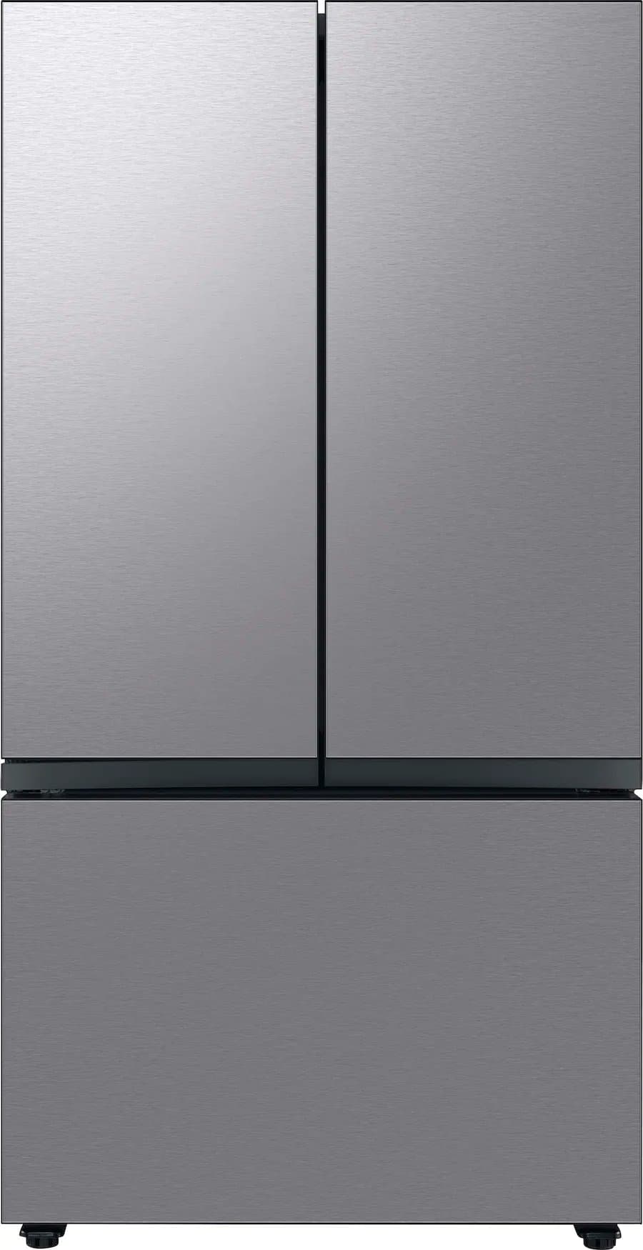 Samsung Bespoke 30 Cu. Ft. 3-Door French Door Refrigerator 36-Inch Wide ADA, Stainless Steel-RF30BB6600QLAA