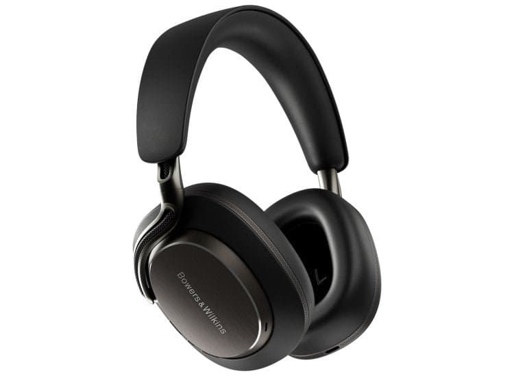 Bowers & Wilkins Px8 S2 Over-Ear Noise Canceling Wireless Headphones, Onyx Black